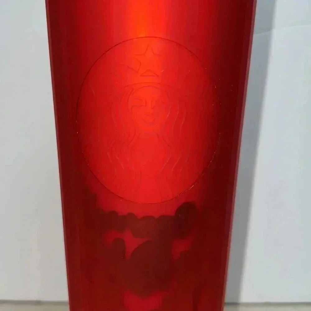 Starbucks Red Soft Touch‎ Valentines Dome Tumbler 2020
